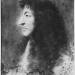 Portrait of Louis XIV, young, in profile to the left